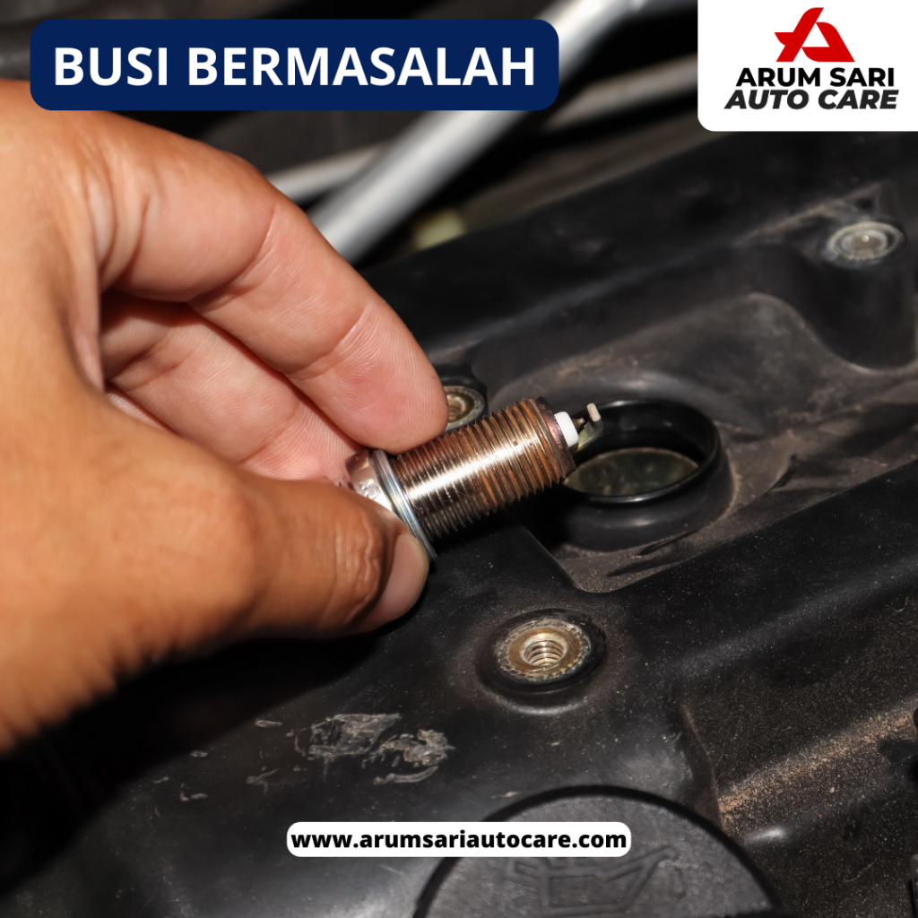 busi bermasalah mesin getar saat diam