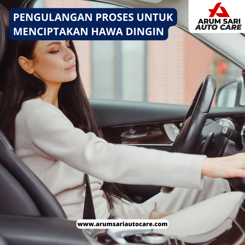 pengulangan proses untuk menciptakan hawa dingin komponen ac mobil