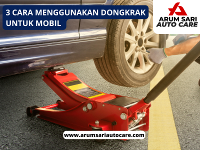 Menggunakan Dongkrak