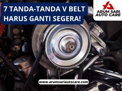 V belt perlu diganti